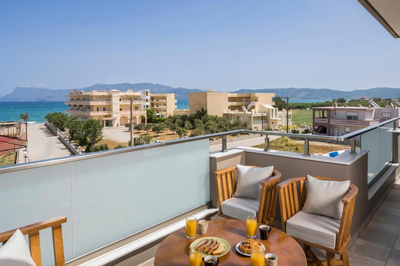 Indigo Blue Seaside Deluxe Apartments キサモス エクステリア 写真